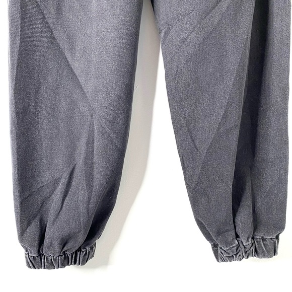 Forever 21 Black Denim Jogger NWT - Picture 6 of 7